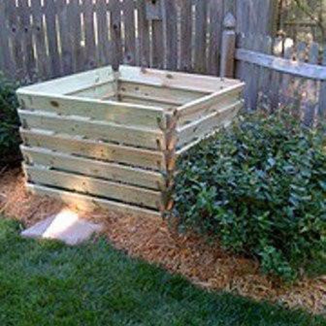DIY Composter Bin Bracket Set - Etsy
