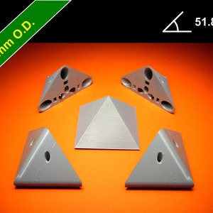 Giza Pyramid plastic connector kit 15 mm O.D. image 1