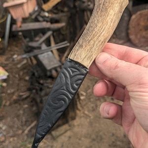Hand Forged Sgian dubh