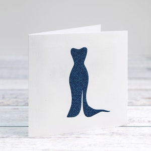 Galajurkkaart, Be my Prom Date, Dochtersbal, Glitterjurk, Feest, Bedankkaart voor bruidsmeisje, Fijne Verjaardag, Debutantbal
