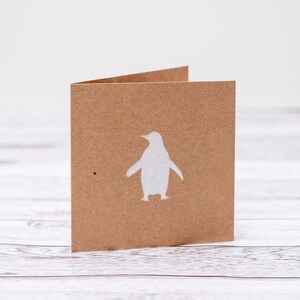 silver glitter penguin photo gif