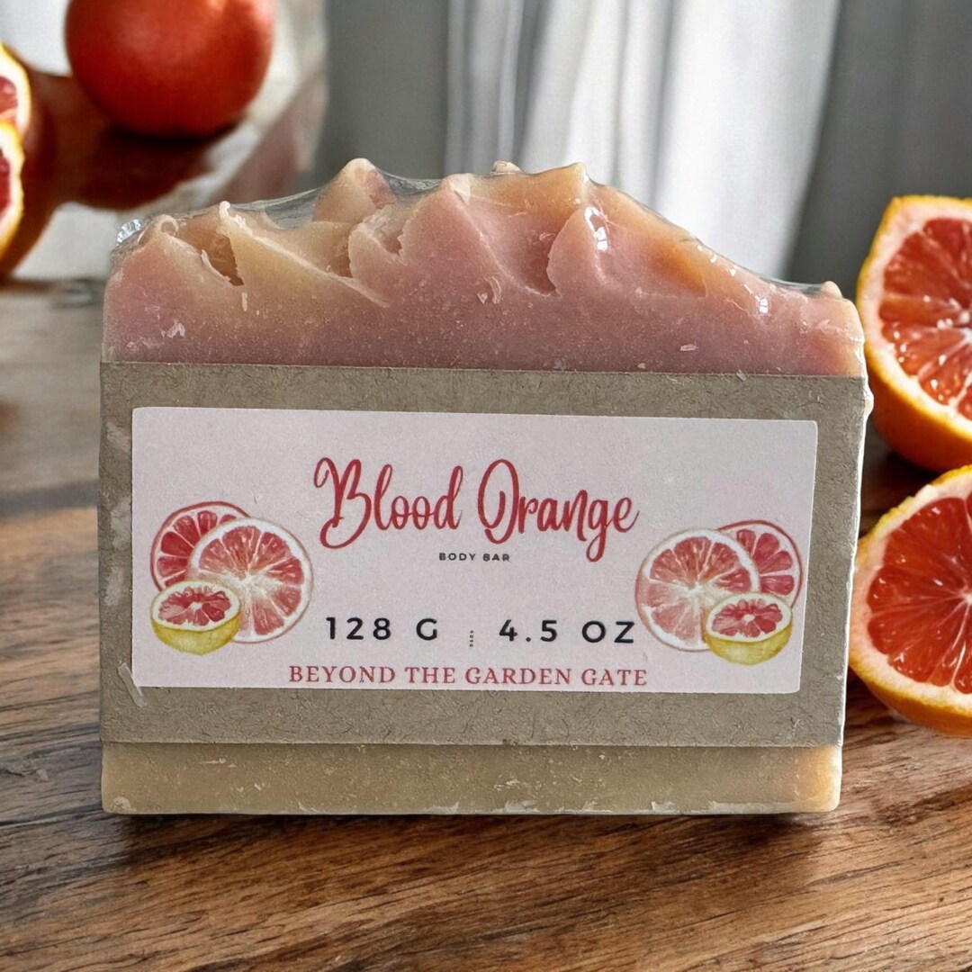 Blood Orange Bar Soap - Etsy