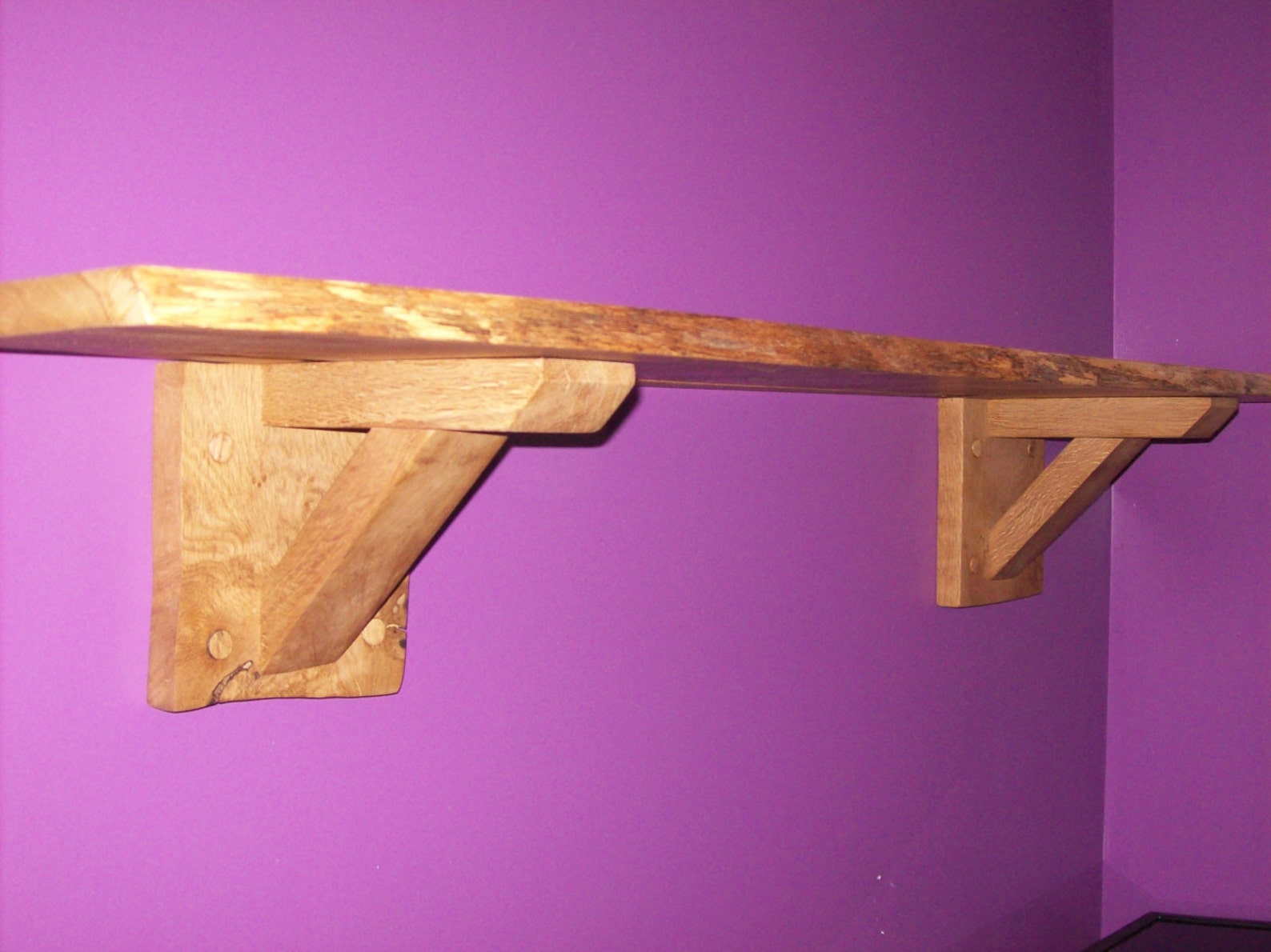 Oak Rustic Waney Edge Shelves/shelf Etsy UK