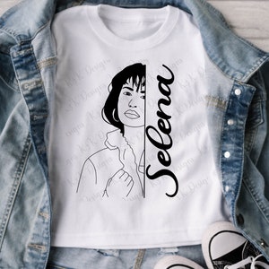 Selena PNG, Vinyl, Sublimation