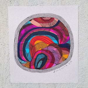 Originele abstracte illustratie