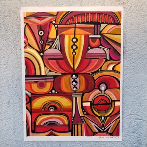 Original Abstract Illustration