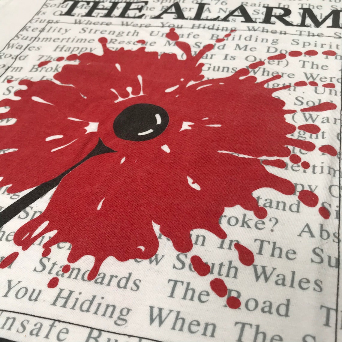 The Alarm Standards 1990 Long Sleeve T Shirt XL Etsy