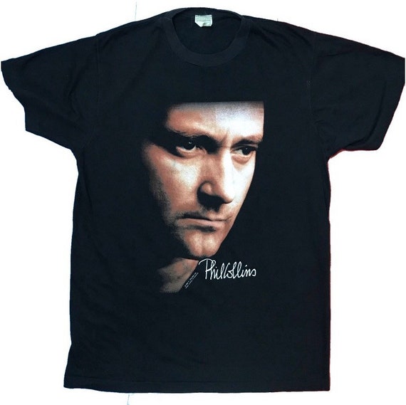 vintage phil collins t shirt