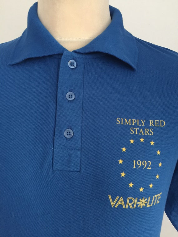 Millésime Red 1992 Simply Red Millésime Stars Tour chemise XL b3b98a Millésime Red 1992 Simply Red Millésime Stars Tour chemise XL b3b98a