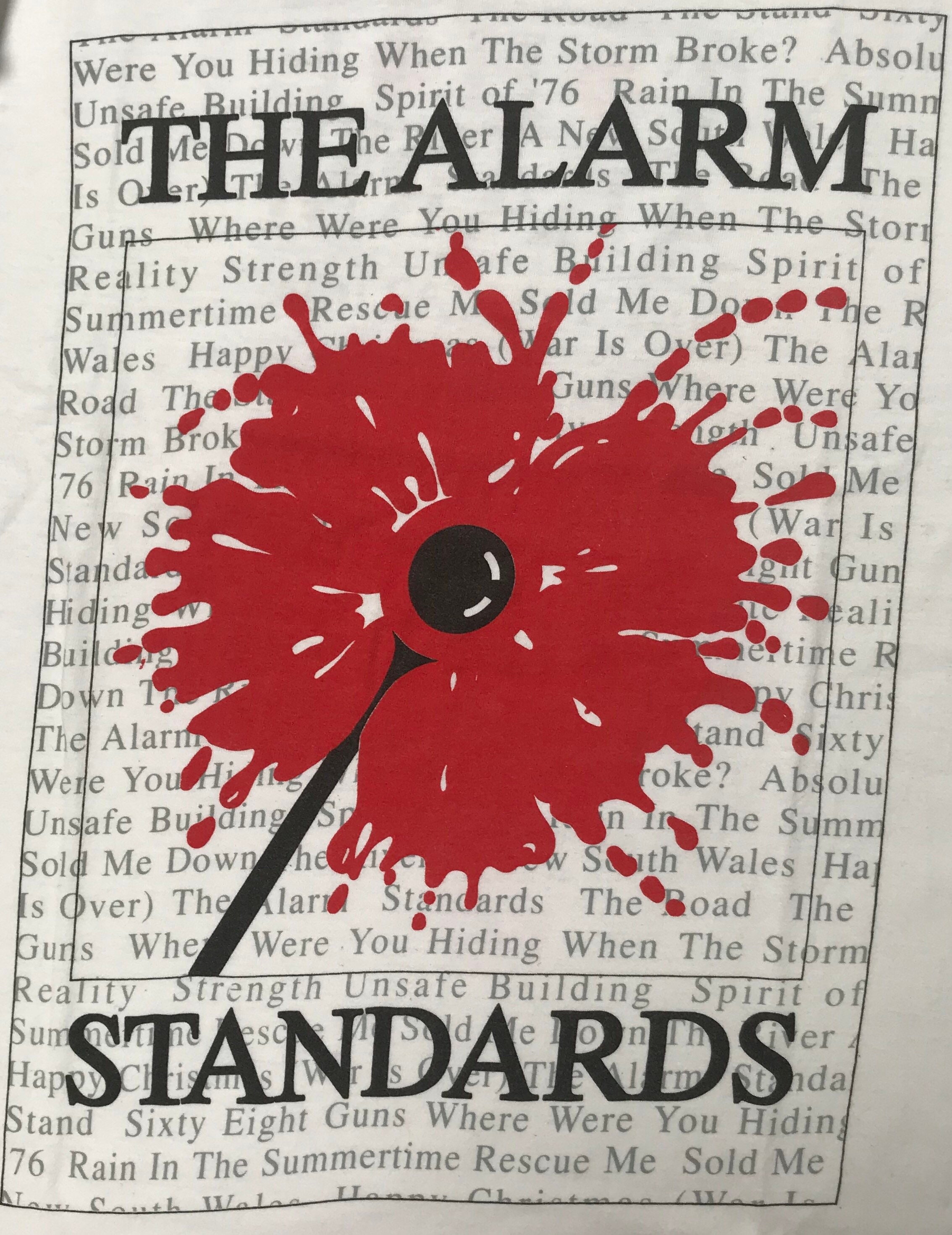 The Alarm Standards 1990 Long Sleeve T Shirt XL Etsy