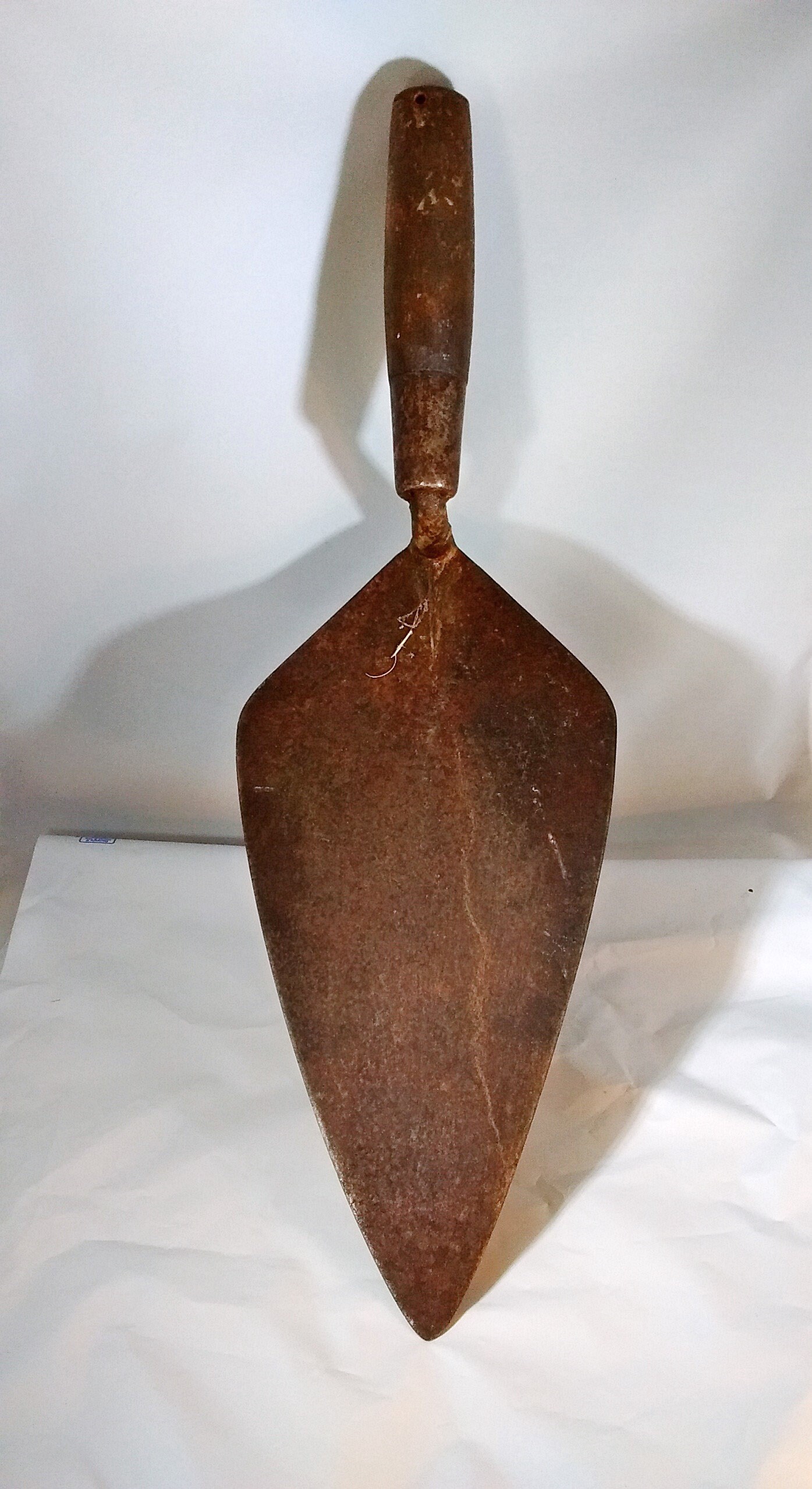 Vintage 17 Trowel With Wood Handle Unmarked Etsy