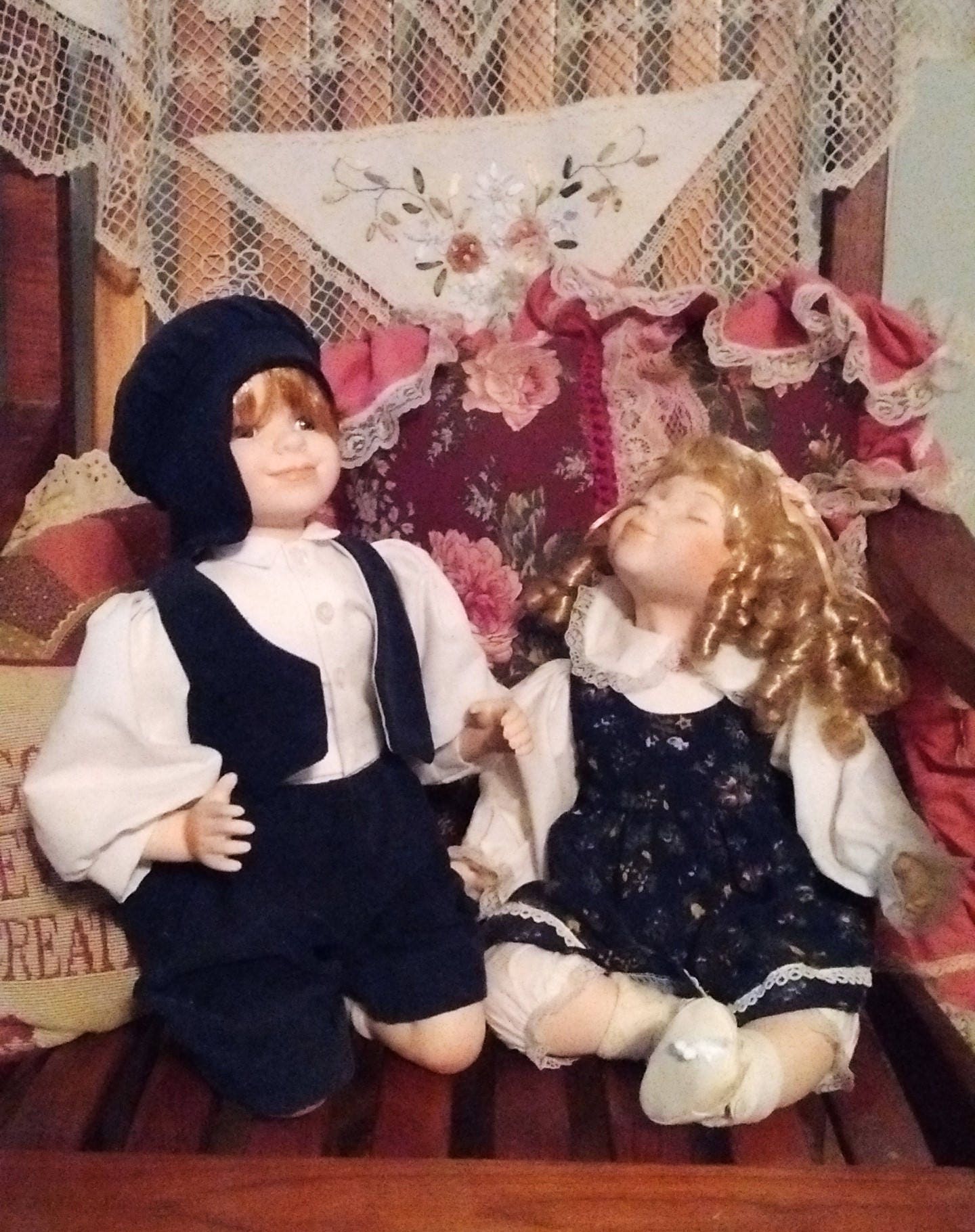 little ladies porcelain dolls