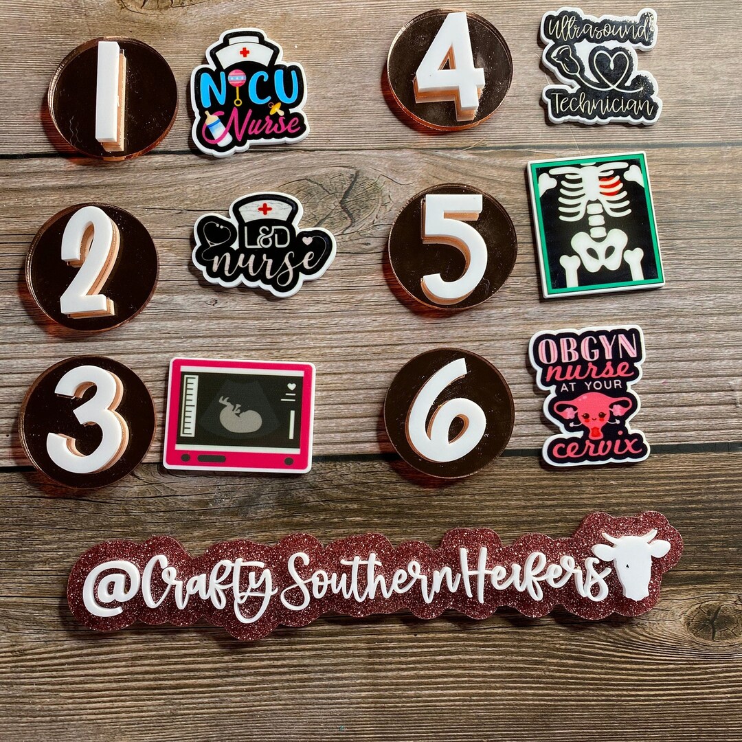 Planar Medical Charms Planar Charms Resin Charms OBGYN Planars Nursing