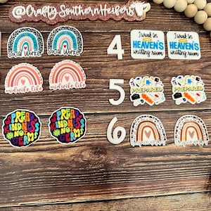 Planar- medical charms- planar charms- resin charms- hospice- Midwife - nurse charms - badge reel charm- flatback- Nursing- RN