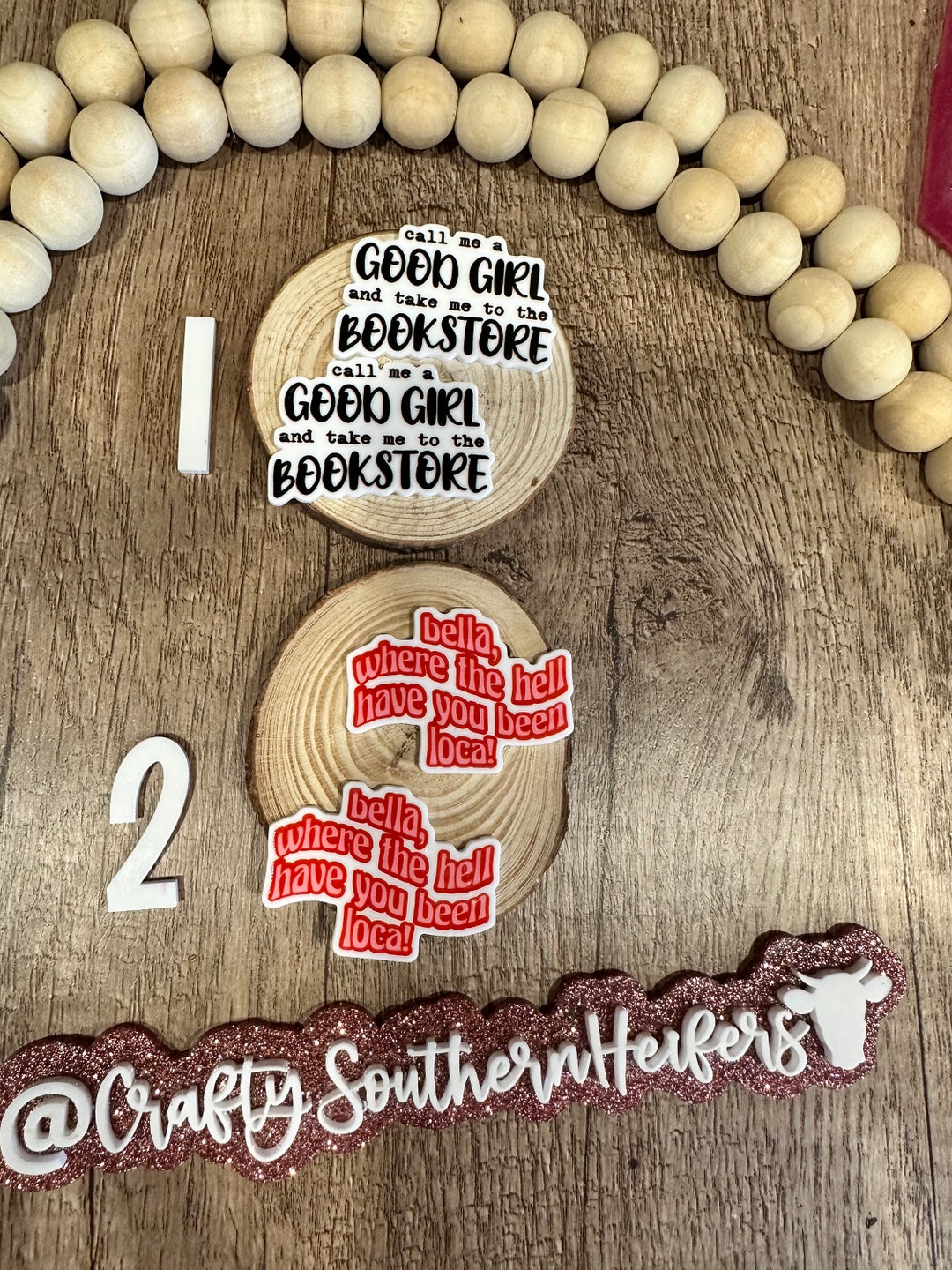 Planars Flatback Planars Resin Charms Book Charms Badge Reel Charms Bow