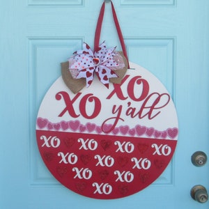 Valentines Decor, Valentine&#39;s Sign, Valentine&#39;s Wreath, Valentines Door Hanger, Valentine&#39;s Door Wreath, Valentines Front Door Decor