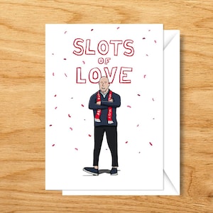 Machine à sous Arne - Machines à sous d'amour | Carte de voeux A6