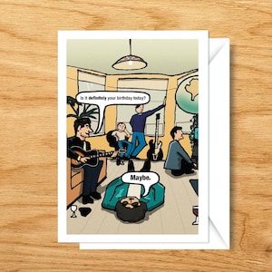 Oasis - Certainement, peut-être | Carte de voeux A6