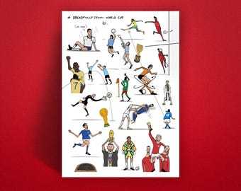 World Cup 2002 - No Score Draws SK & Japan 2002 Edition - A3 Print