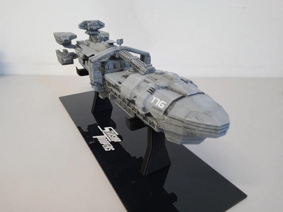 スターシップ・トゥルーパーズ ロジャー・ヤング 1/1200スケール