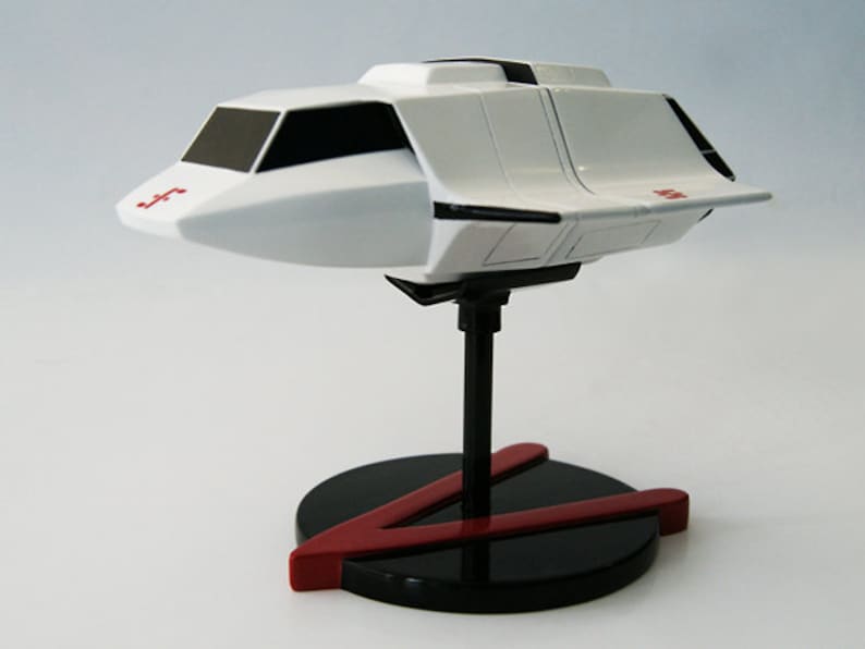 Maqueta de Caza en vuelo de V Los Visitantes escala 1/48. V Visitors Skyfighter Sin armas