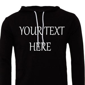 Bella + Canvas Unisex Hoodie: Personalisiertes Geschenk für Papa