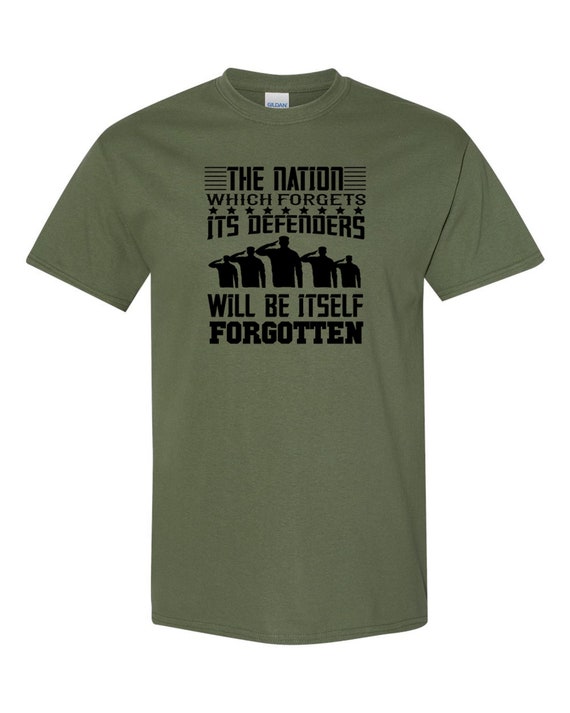 The Nation Which Forgets T-shirts-fathers Day Gift-mens T | Etsy