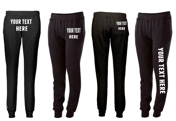 Personalized joggers hotsell