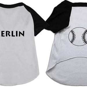 Custom Dog Raglan Baseball Shirt-Pet Shirt-Dog Tee-Personalized Pet - Dog T-Shirts-Cat Shirts-Cat customize Shirts-Cat T-Shirts