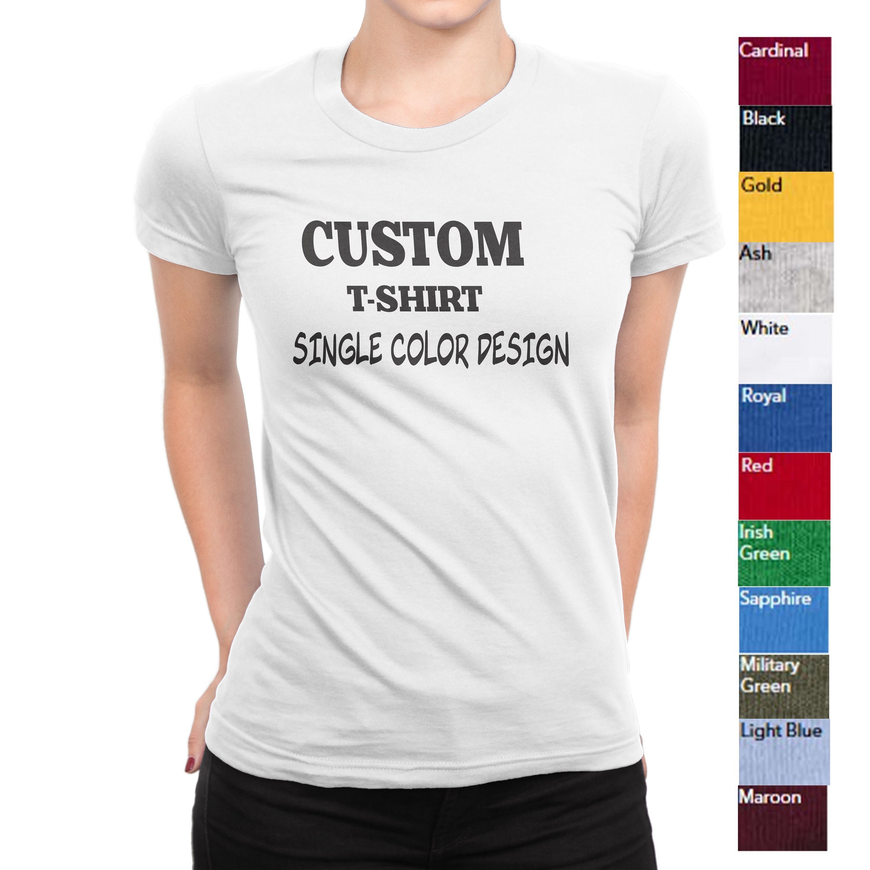Cheap single t shirt printing hotsell