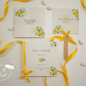 Wedding Suite MATRIMONIO a tema Agrumi + Accessori