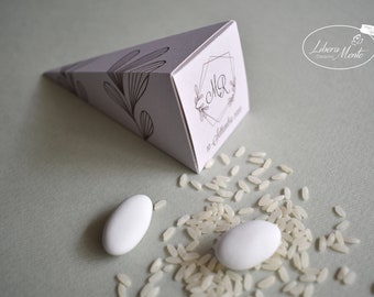 Custom cone rice box - 10 pieces