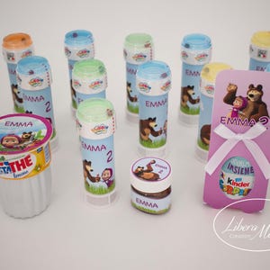 Set per compleanno a tema “MASHA e ORSO”