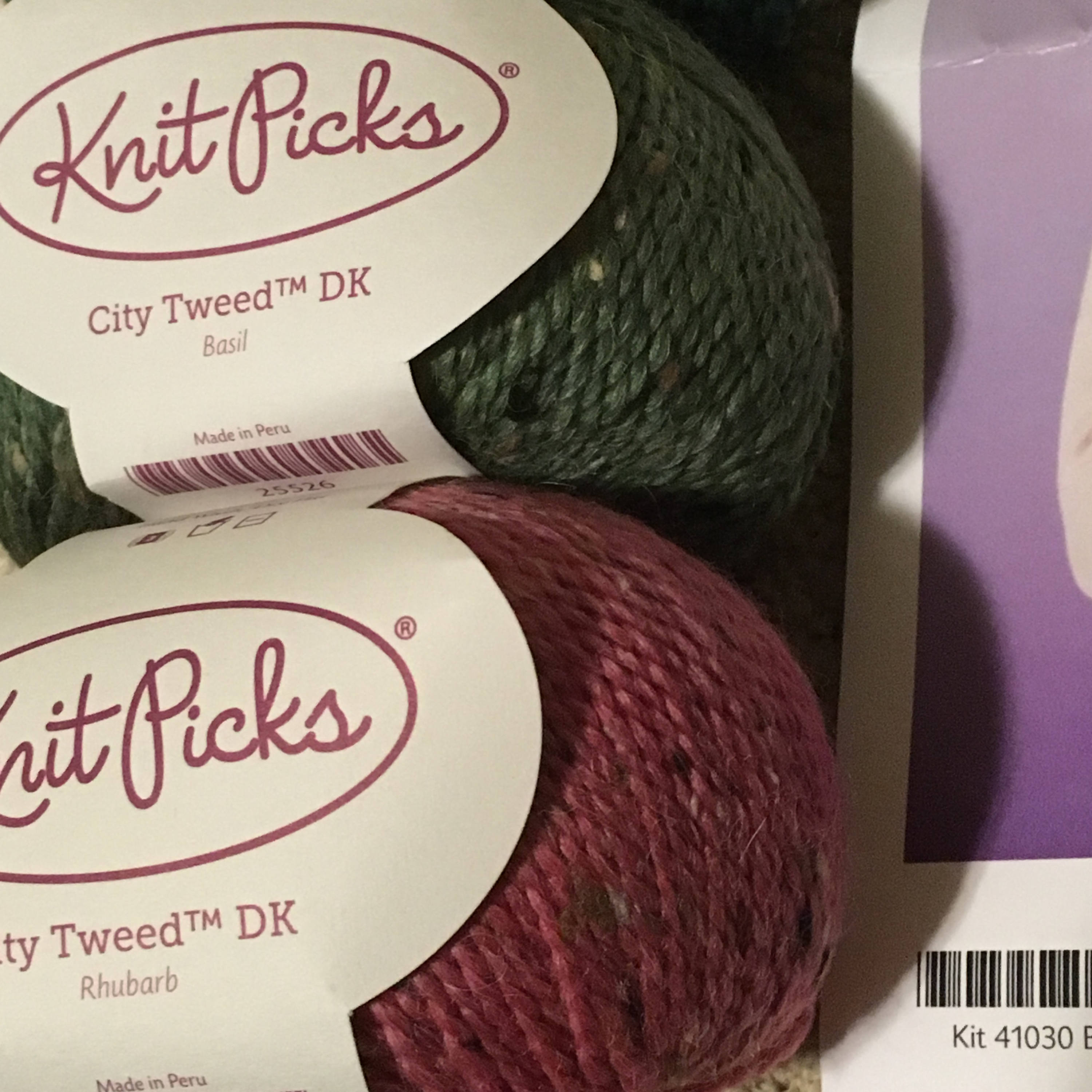 Kikeah Gloves Kit by Knit Picks city Tweed DK 4 Balls Etsy