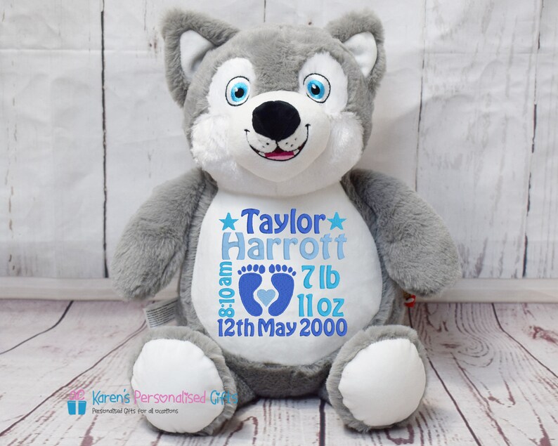 cubbies personalised teddy