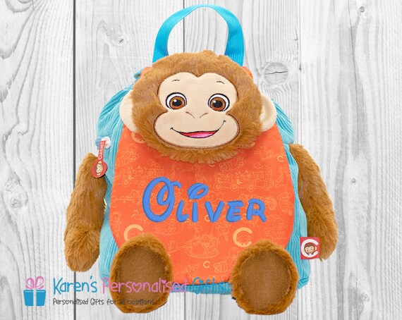 monkey school bag