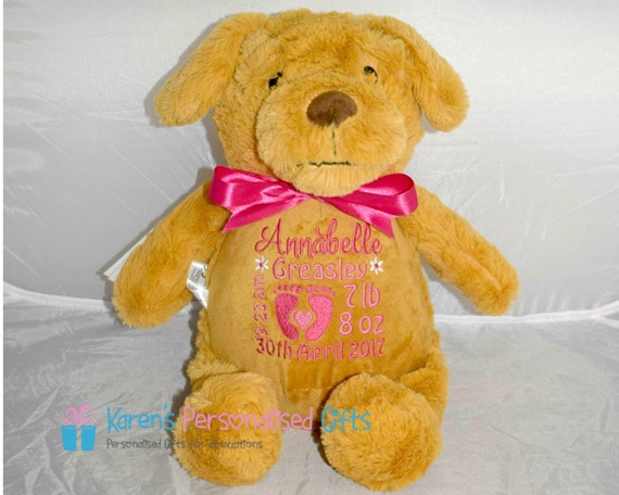 cubbies personalised teddy