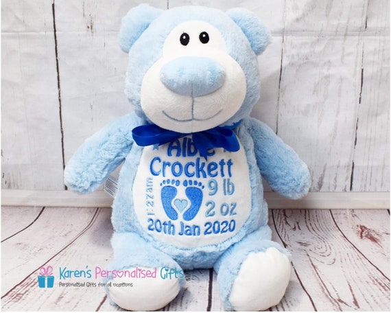 cubbies personalised teddy