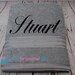 Personalised Towel, Silver Supreme 500gsm Egyptian Cotton Towels, Hand/Bath/Sheet, Embroidered Towels 