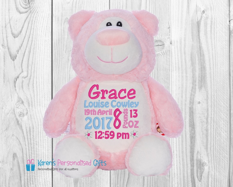 cubbies personalised teddy