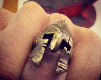 bronze spartan ring