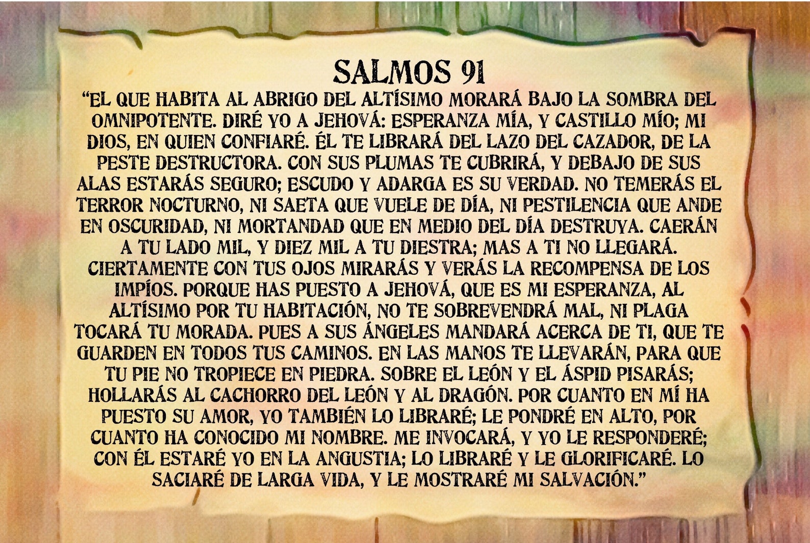 salmos-91-salmo-imprimible-91-en-espa-ol-cartel-b-blico-etsy