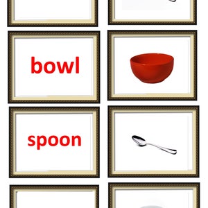 A4 PDF Flashcards: flashcards voor thuis. flashkaarten voor huishoudelijke artikelen. alfabet leerkaarten. Haguru-onderwijs. ONDERWIJS rechterhersenhelft