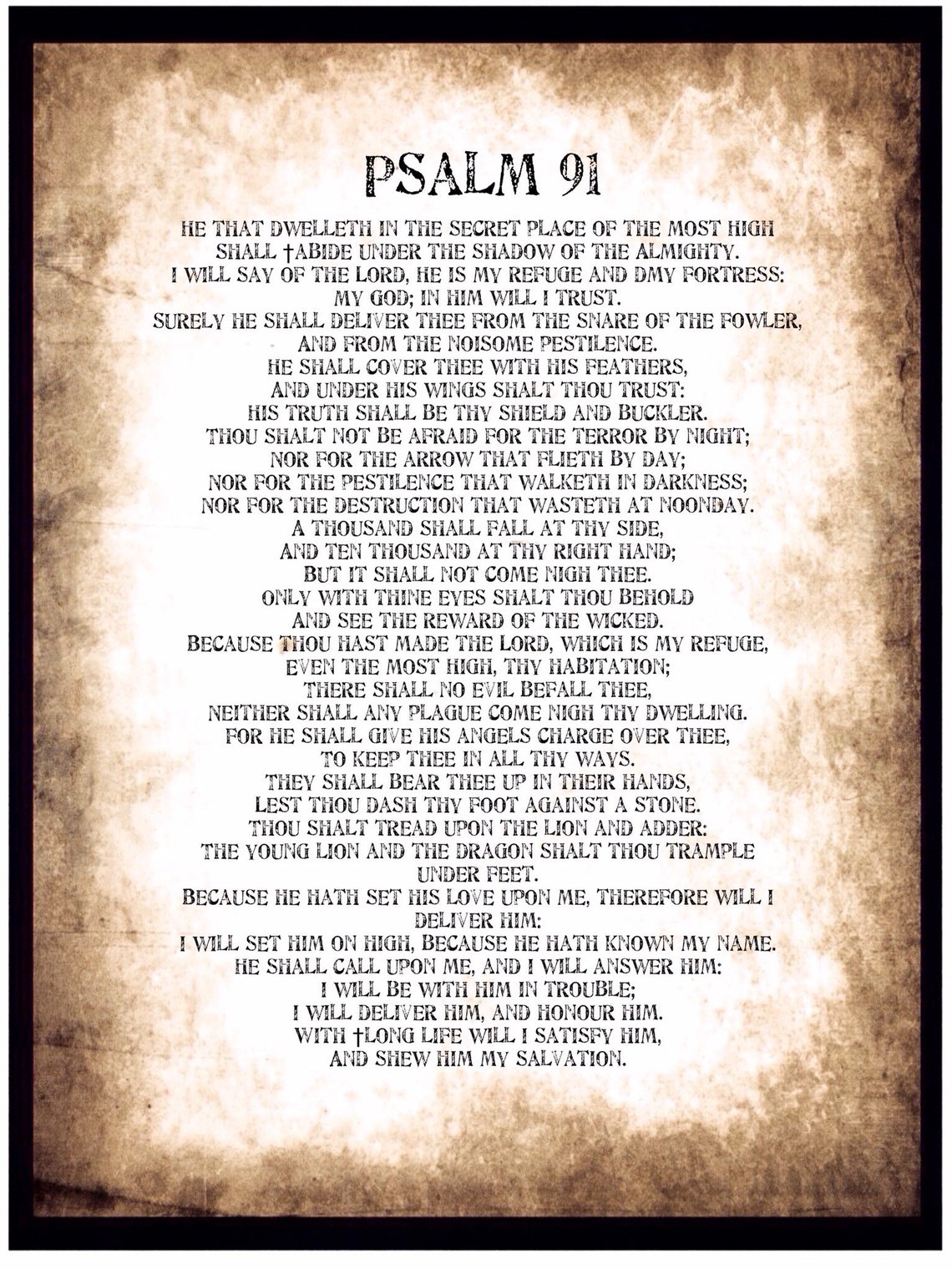 Psalm 91 Poster A4 Bible Poster Psalm 91 Etsy psalm-91-poster-a4-bible-poster-psalm-91-etsy