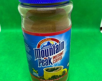 Jamaica’s Iconic Mountain Peak Instant Coffee 6 OZ