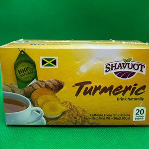 Jamaican Tumeric Tea bags
