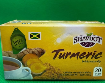 Jamaikanischer Kurkuma Teebeutel