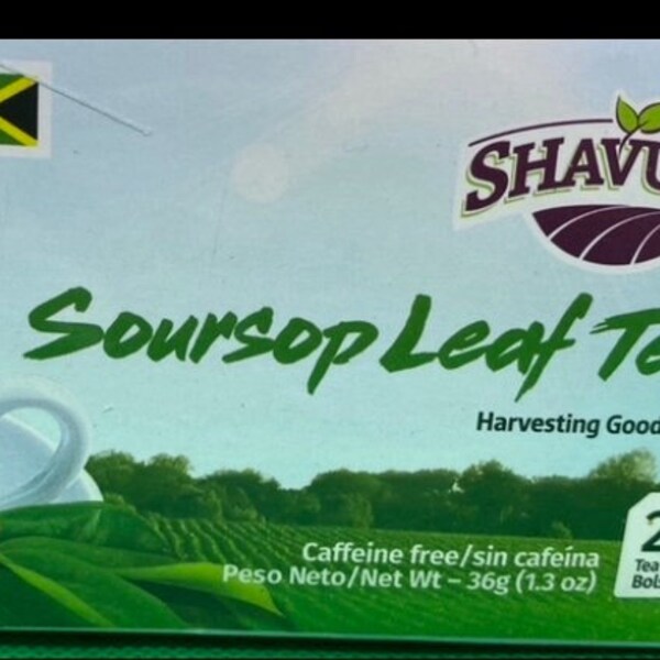 Jamaican Soursop Leaf Tea Bags