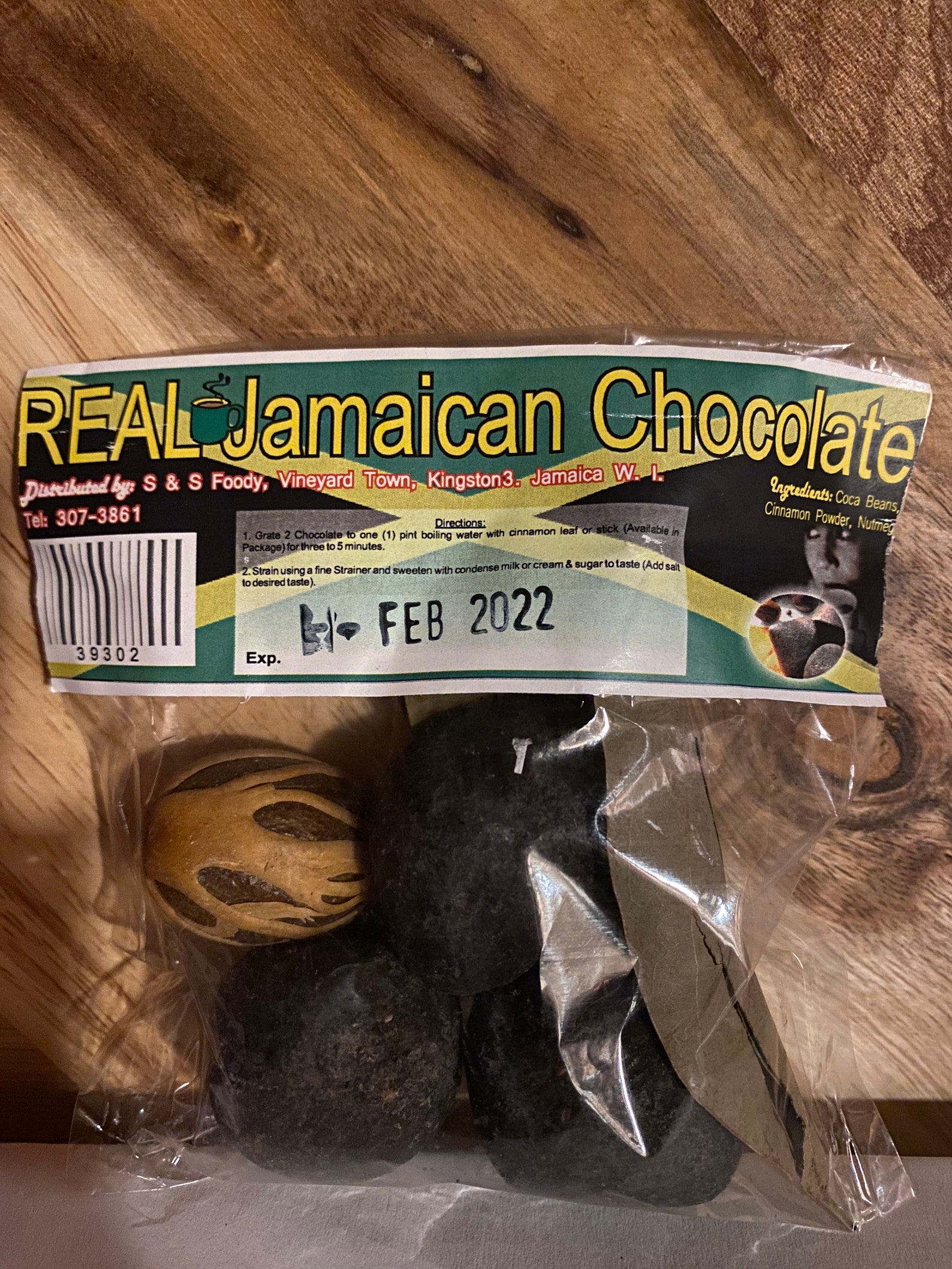 Traditional Jamaican Chocolate Tea Kit containing 3 rolls 1 Etsy