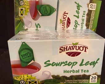 3 dozen Jamaicaanse theezakjes met zuurzak van Shavuot Farms